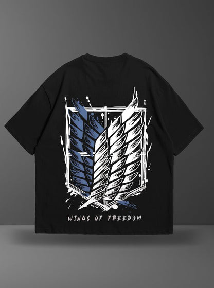 Oversize тениска Survey Corps – Tatakae