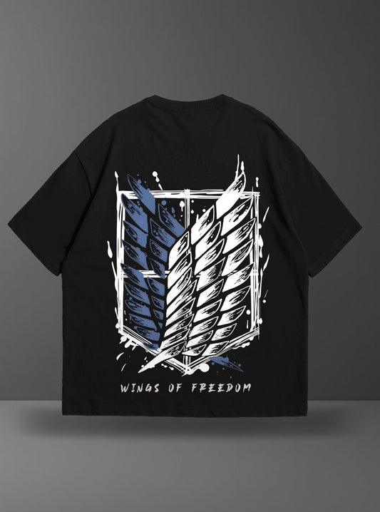 Oversize тениска Survey Corps – Tatakae