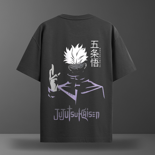 Oversize тениска Gojo Satoru – The Honored One