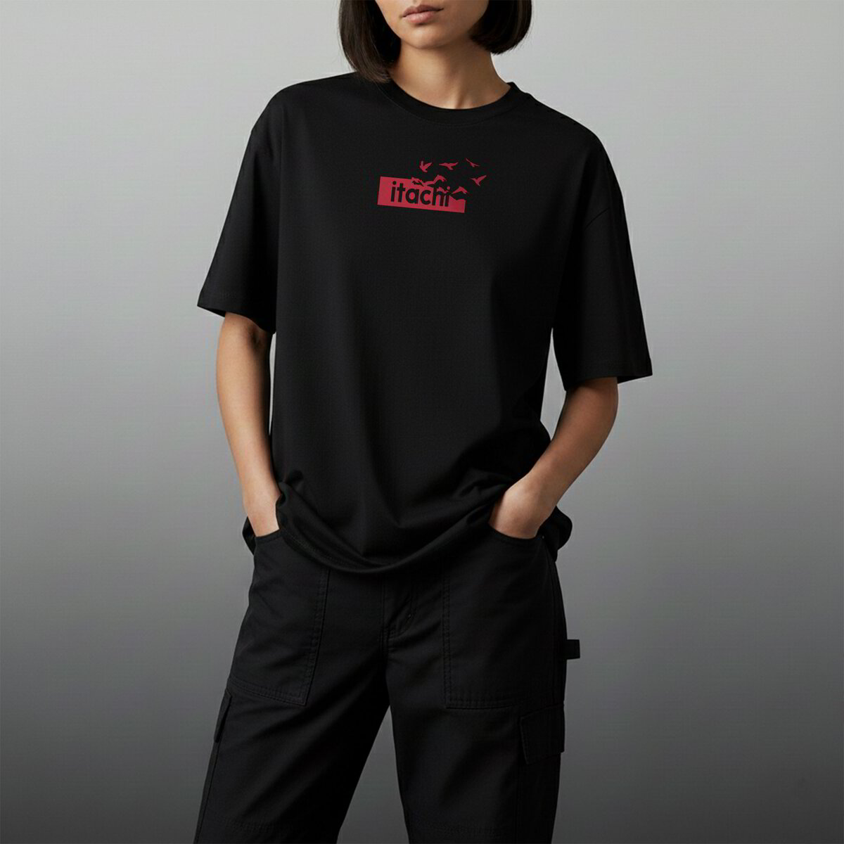 Oversize тениска Itachi Uchiha – The Mastermind