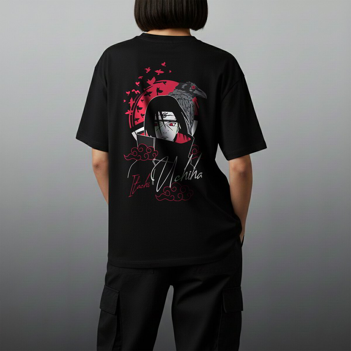 Oversize тениска Itachi Uchiha – The Mastermind