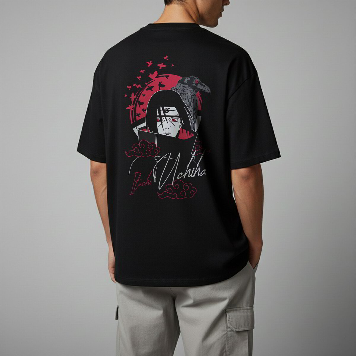 Oversize тениска Itachi Uchiha – The Mastermind
