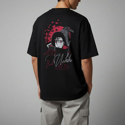 Oversize тениска Itachi Uchiha – The Mastermind