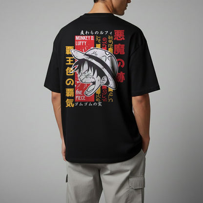 Oversize тениска Luffy