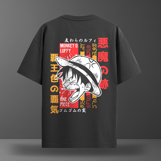 Oversize тениска Luffy