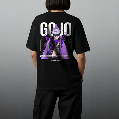Oversize тениска Gojo – The Strongest Sorcerer