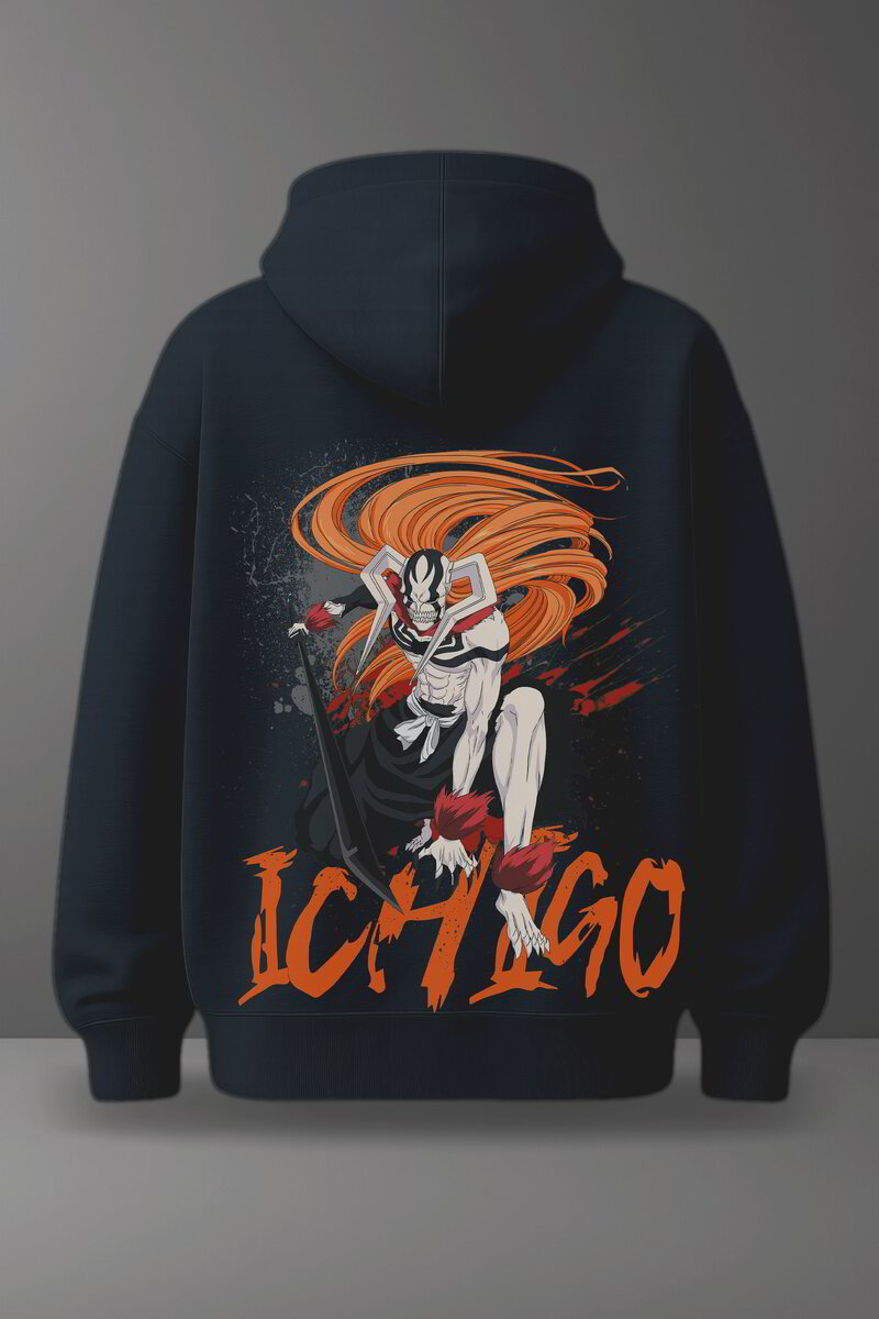 Oversize суичър Ichigo – Hollow Mask – Син