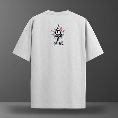 Oversize тениска Kakashi – Бял