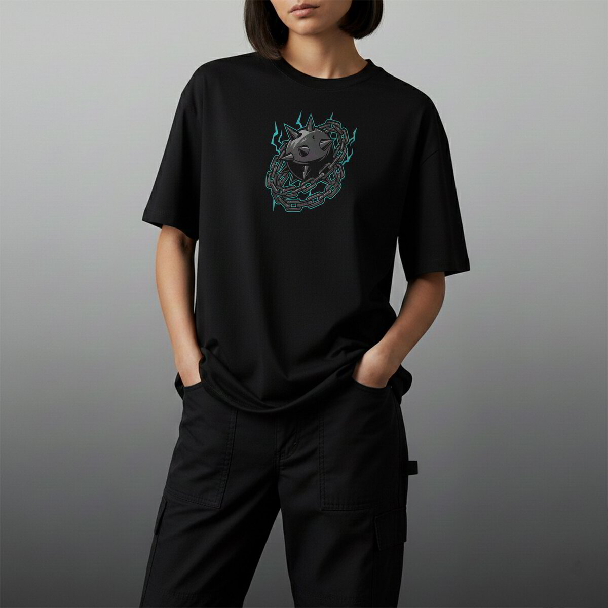 Oversize тениска Gyomei