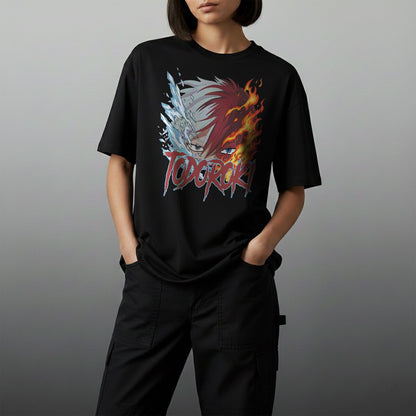 Oversize тениска Shoto Todoroki