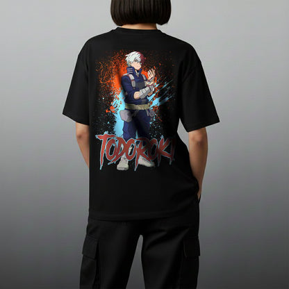 Oversize тениска Shoto Todoroki