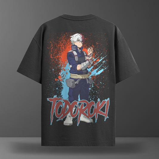 Oversize тениска Shoto Todoroki