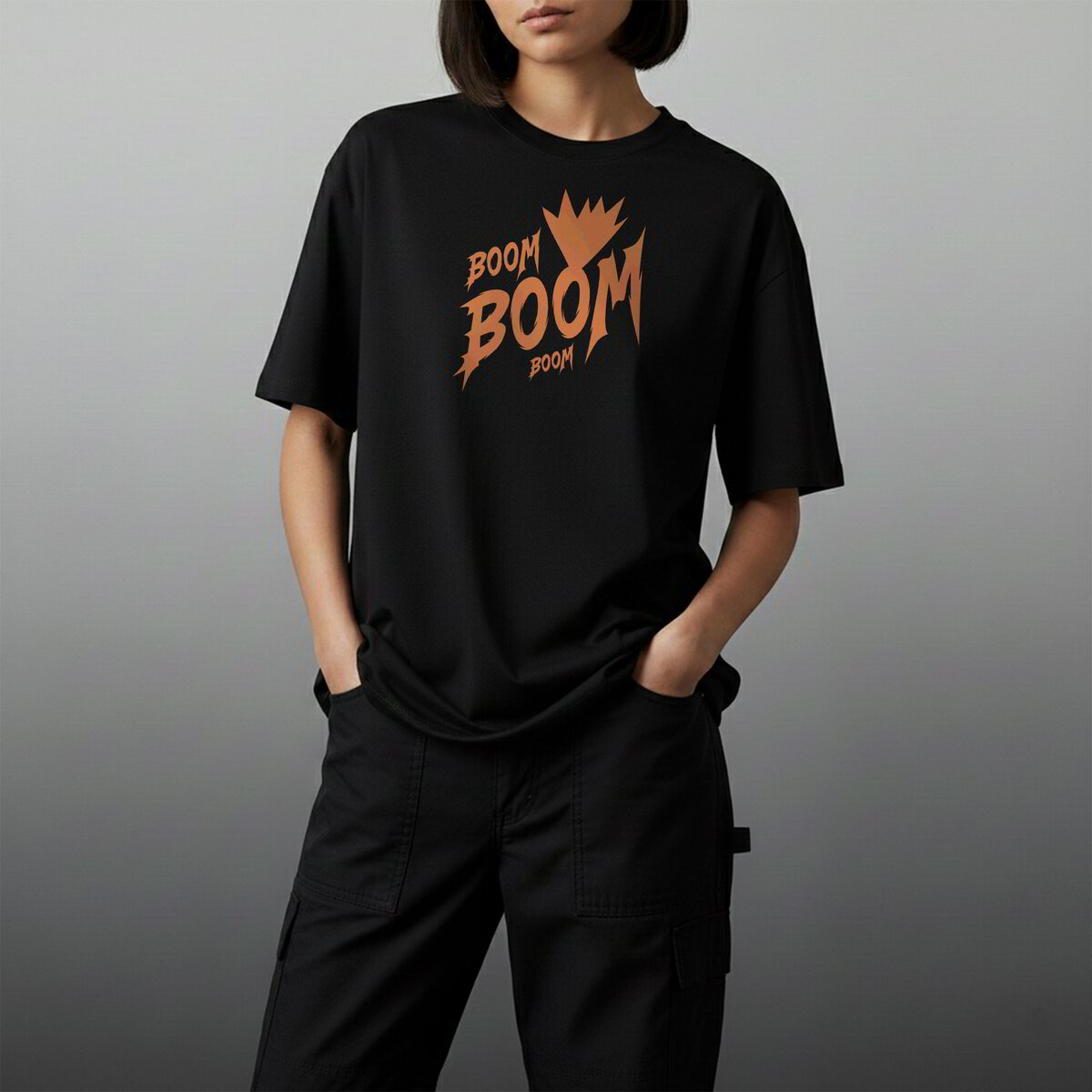 Oversize тениска Bakugo