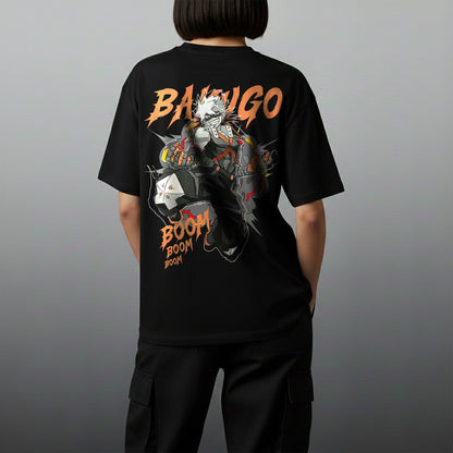 Oversize тениска Bakugo