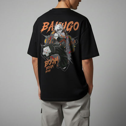 Oversize тениска Bakugo