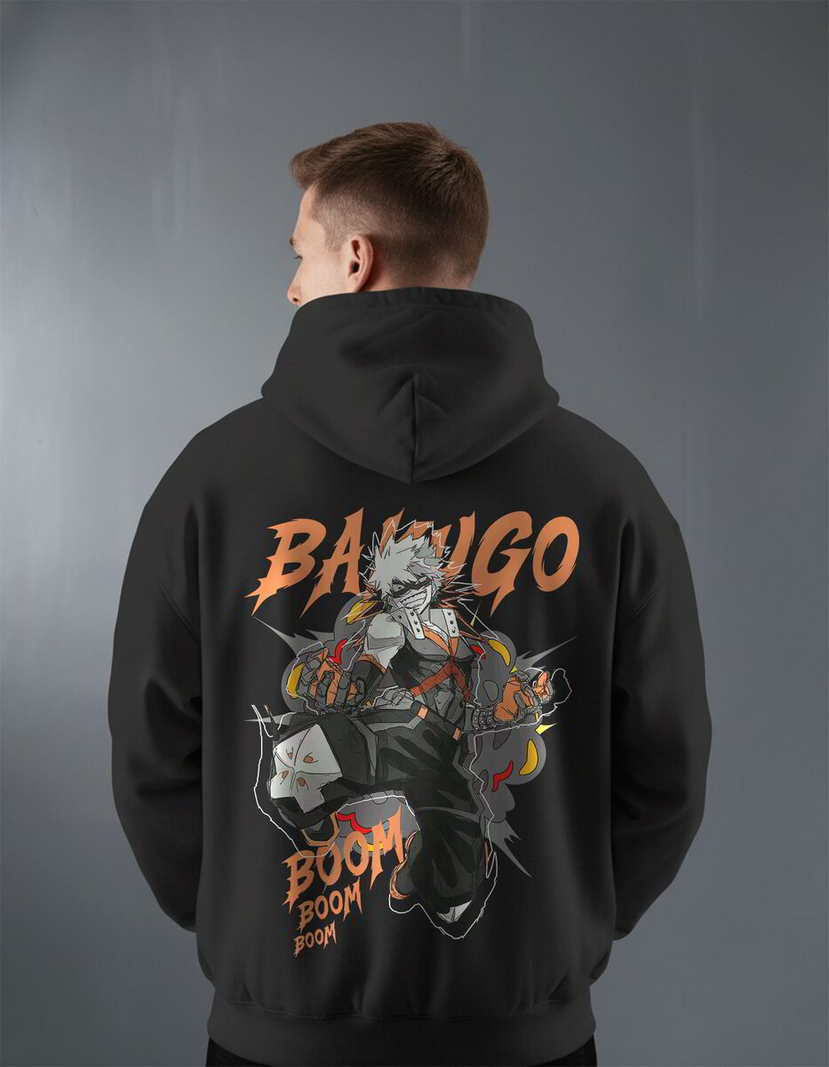 Oversize суичър Bakugo