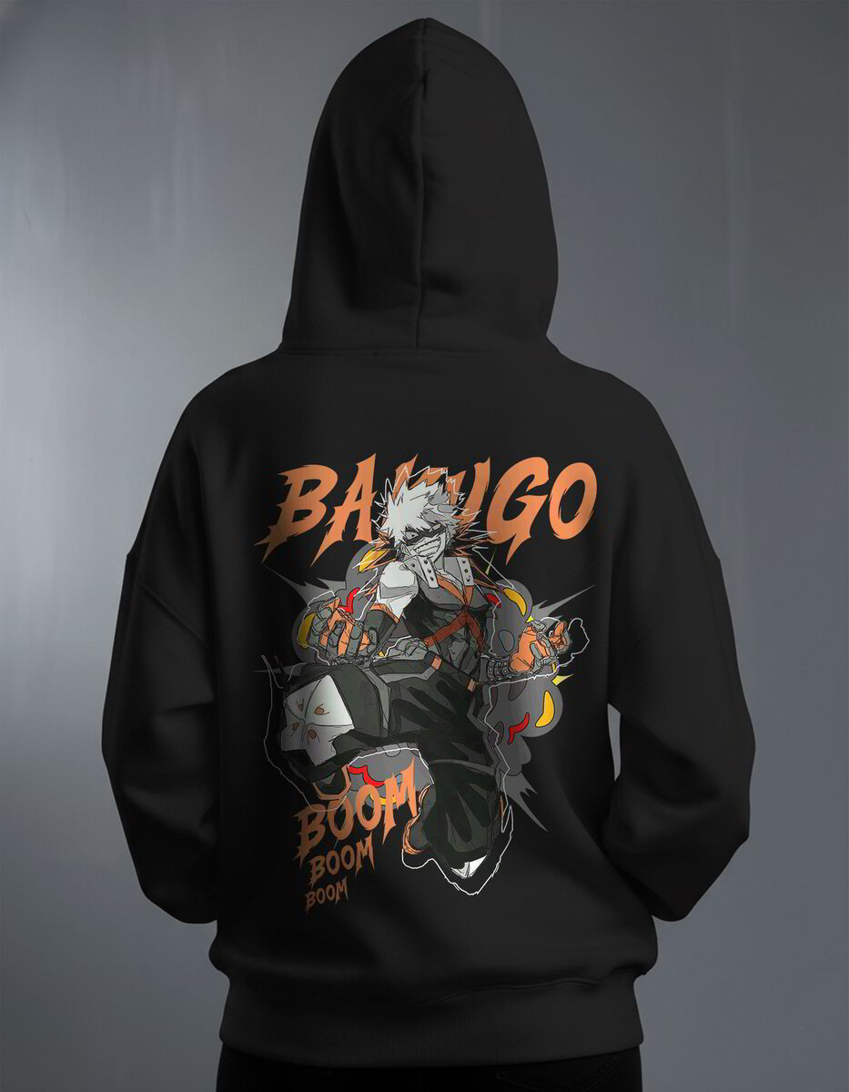 Oversize суичър Bakugo