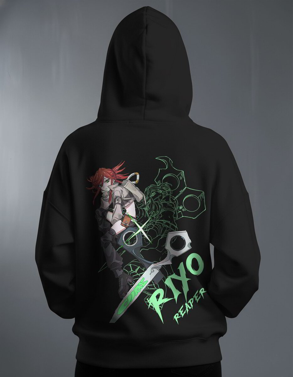 Oversize суичър Riyo Reaper