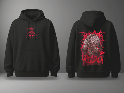 Oversize суичър Rudo Surebrec – Crimson – Черен