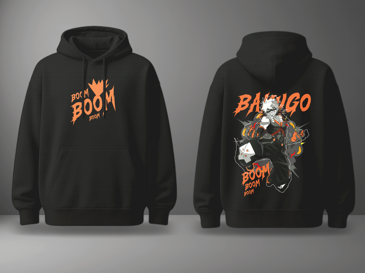 Oversize суичър Bakugo