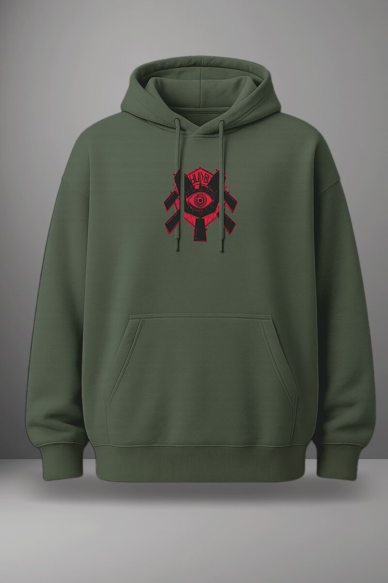 Oversize суичър Rudo Surebrec – Crimson – Зелен