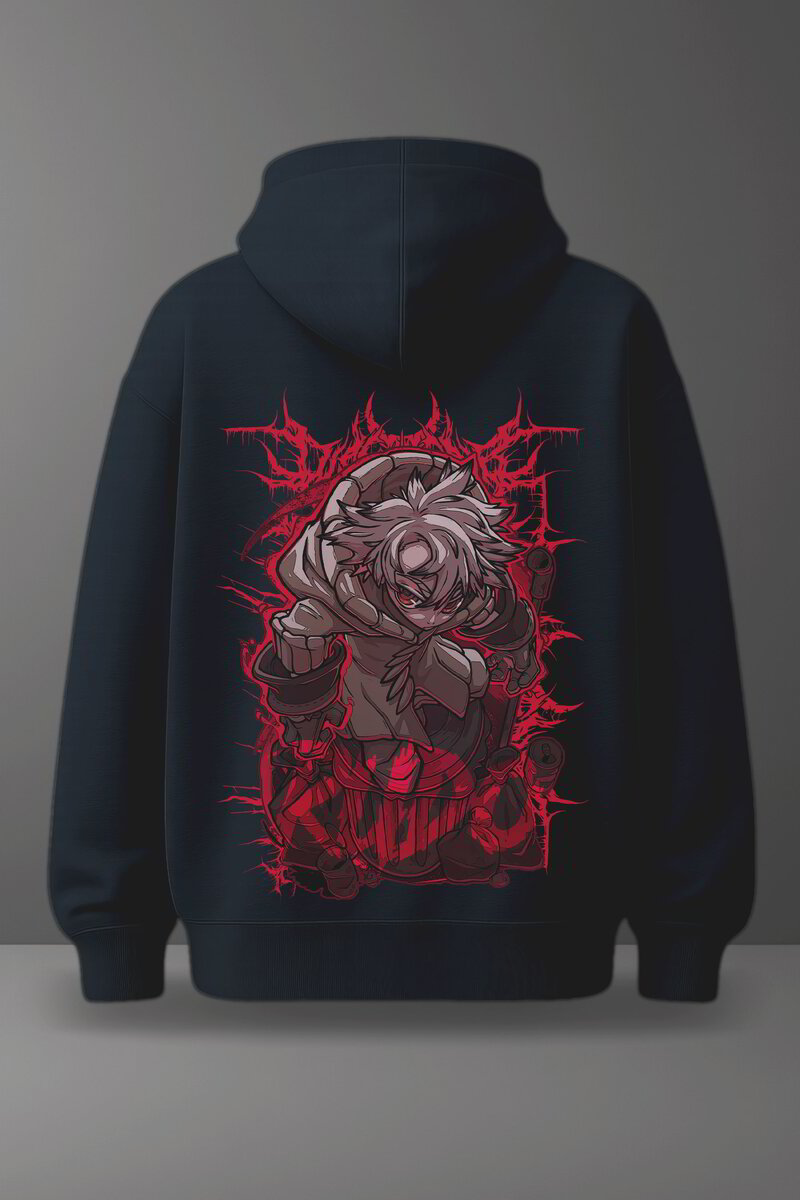 Oversize суичър Rudo Surebrec – Crimson – Син