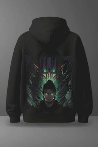 Oversize суичър Eren Yeager