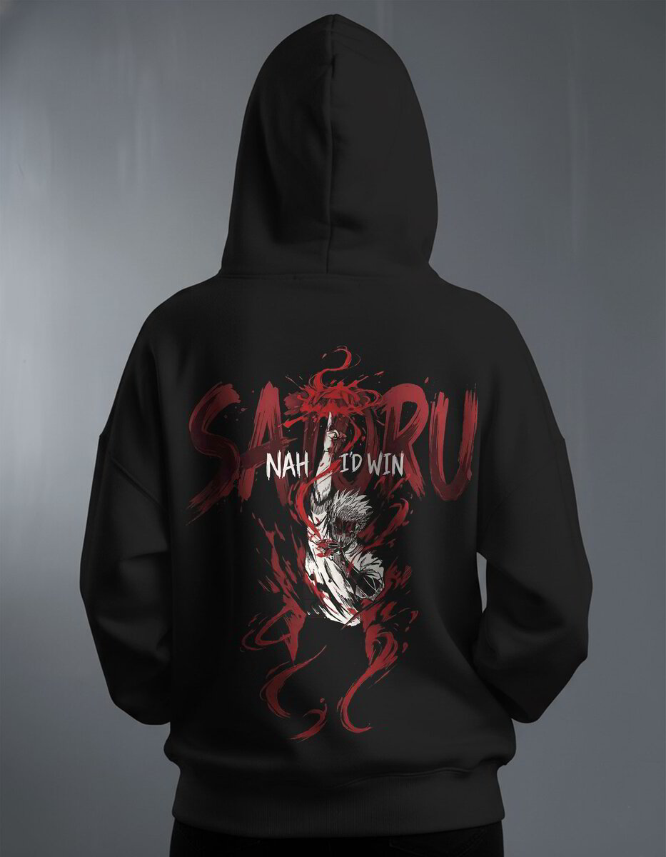 Oversize суичър Gojo – Red
