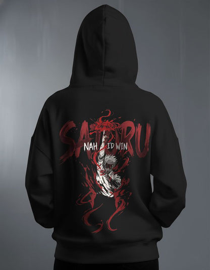 Oversize суичър Gojo – Red