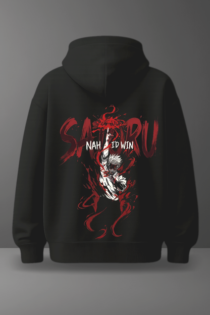 Oversize суичър Gojo – Red