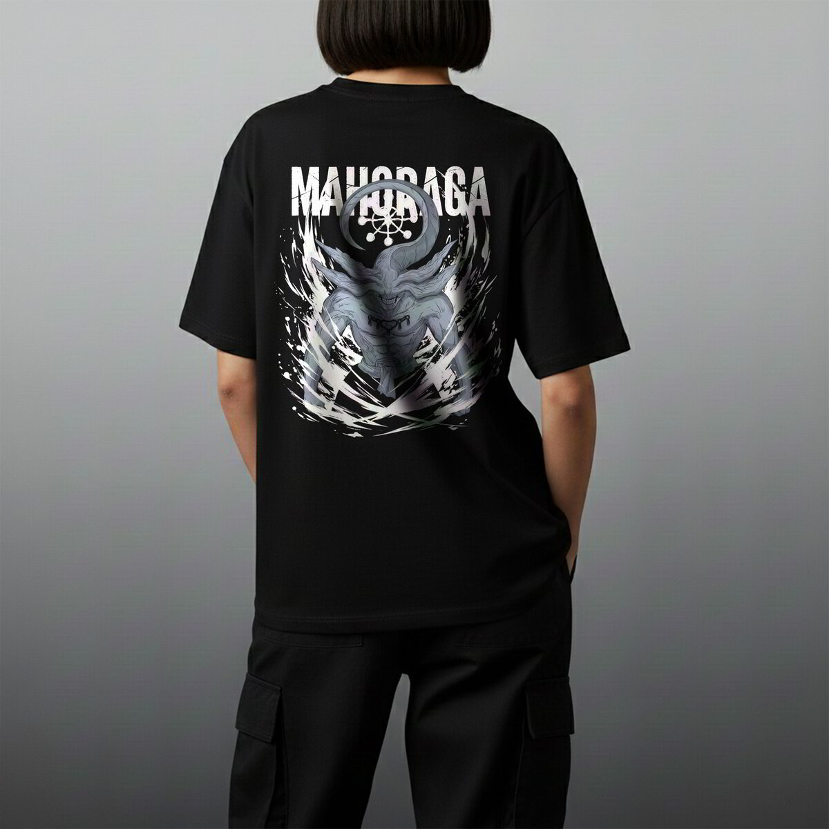 Oversize тениска Mahoraga