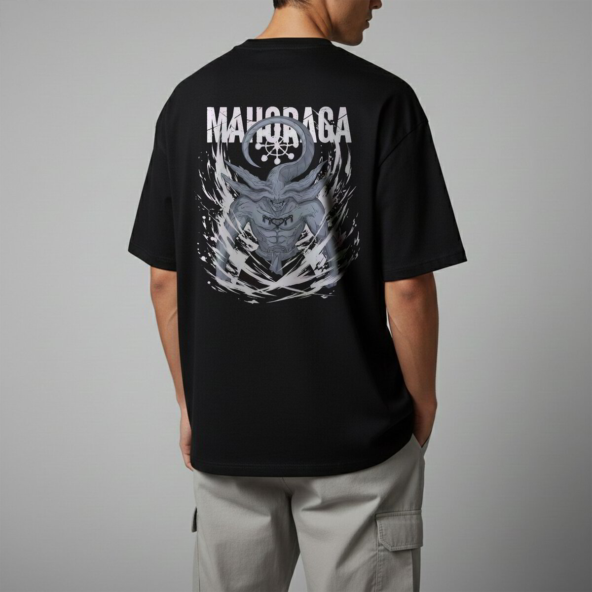 Oversize тениска Mahoraga