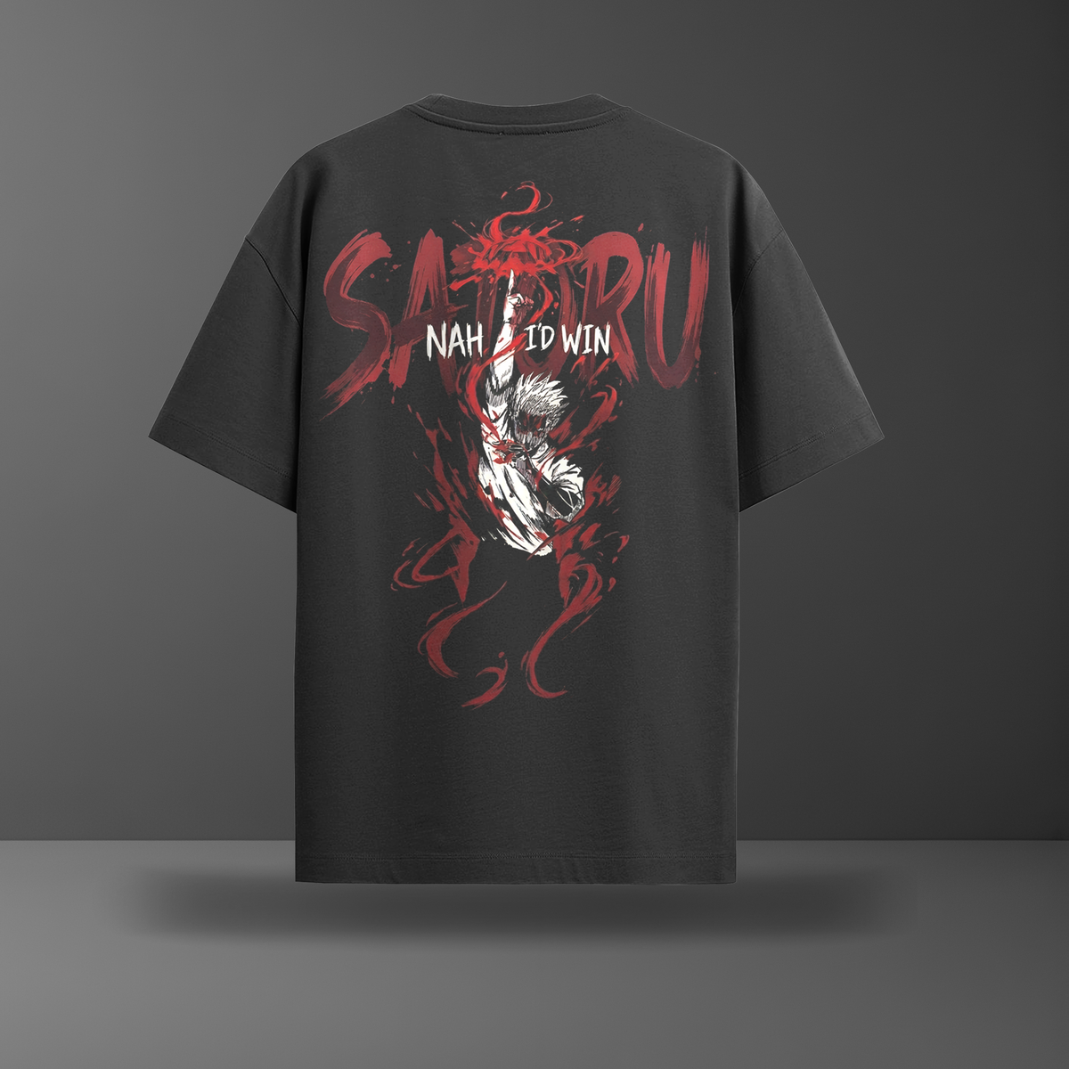 Oversize тениска Gojo – Red