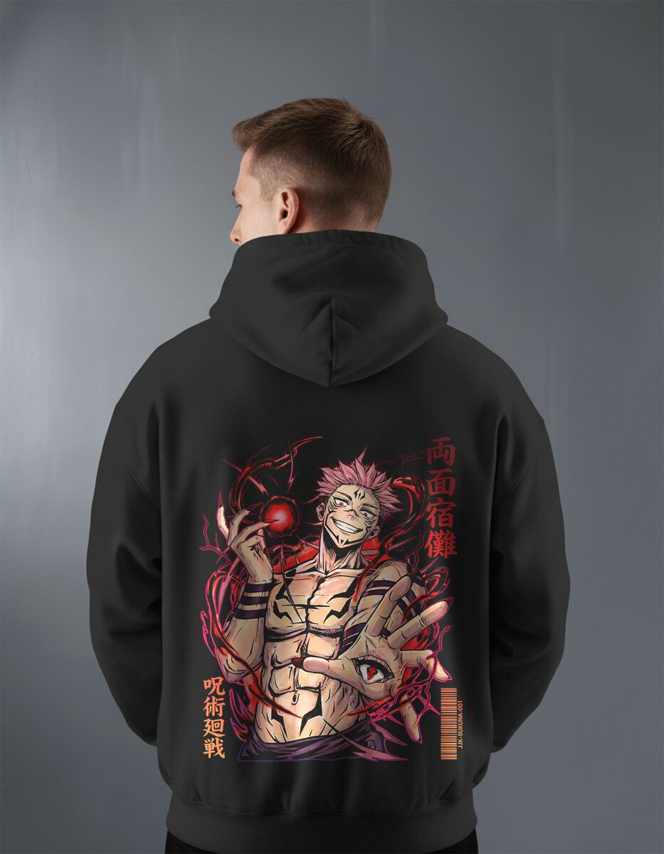 Oversize суичър Sukuna