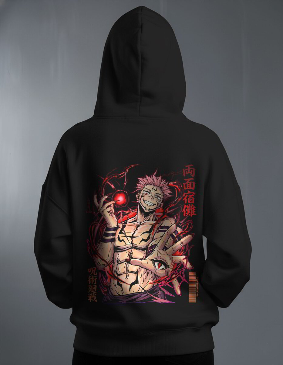 Oversize суичър Sukuna