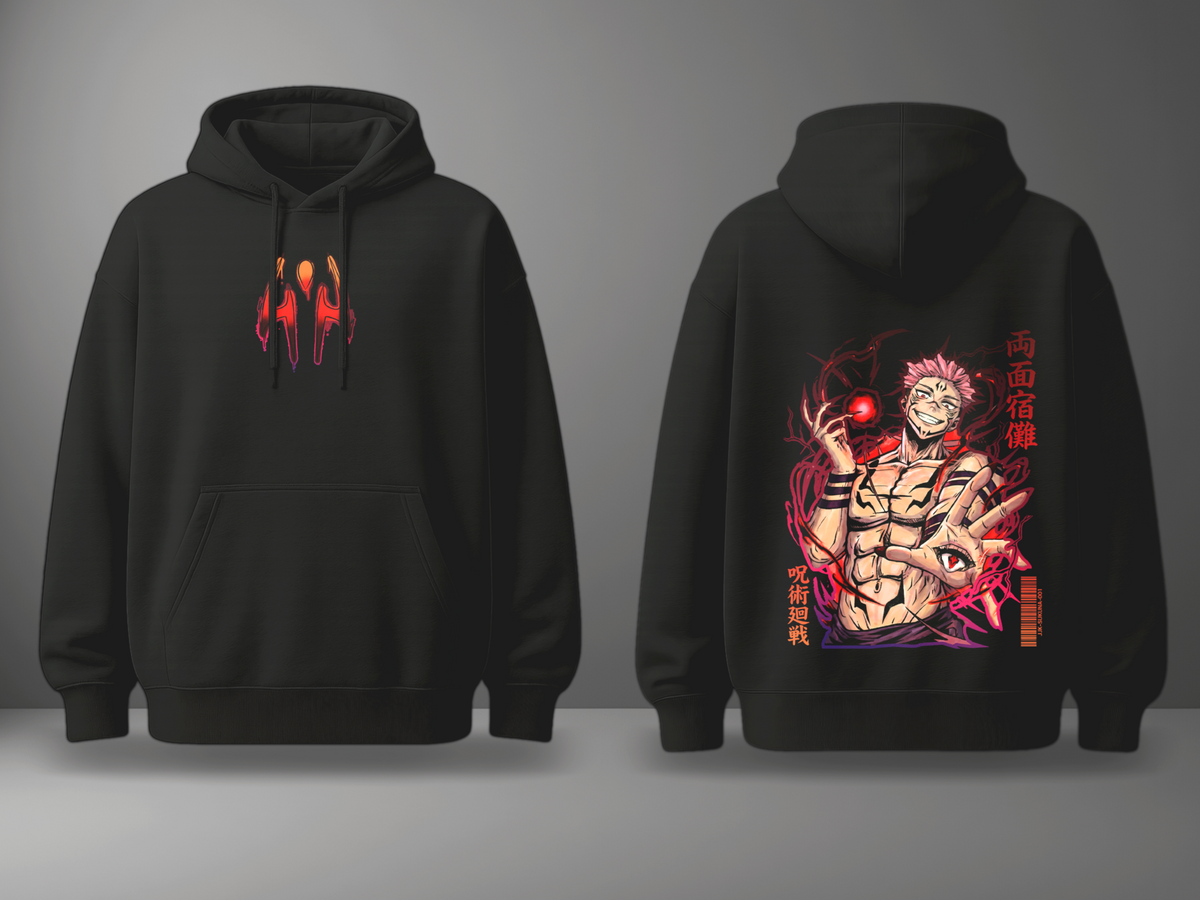 Oversize суичър Sukuna