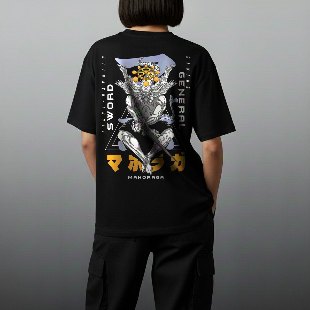Oversize тениска Mahoraga – Divine General