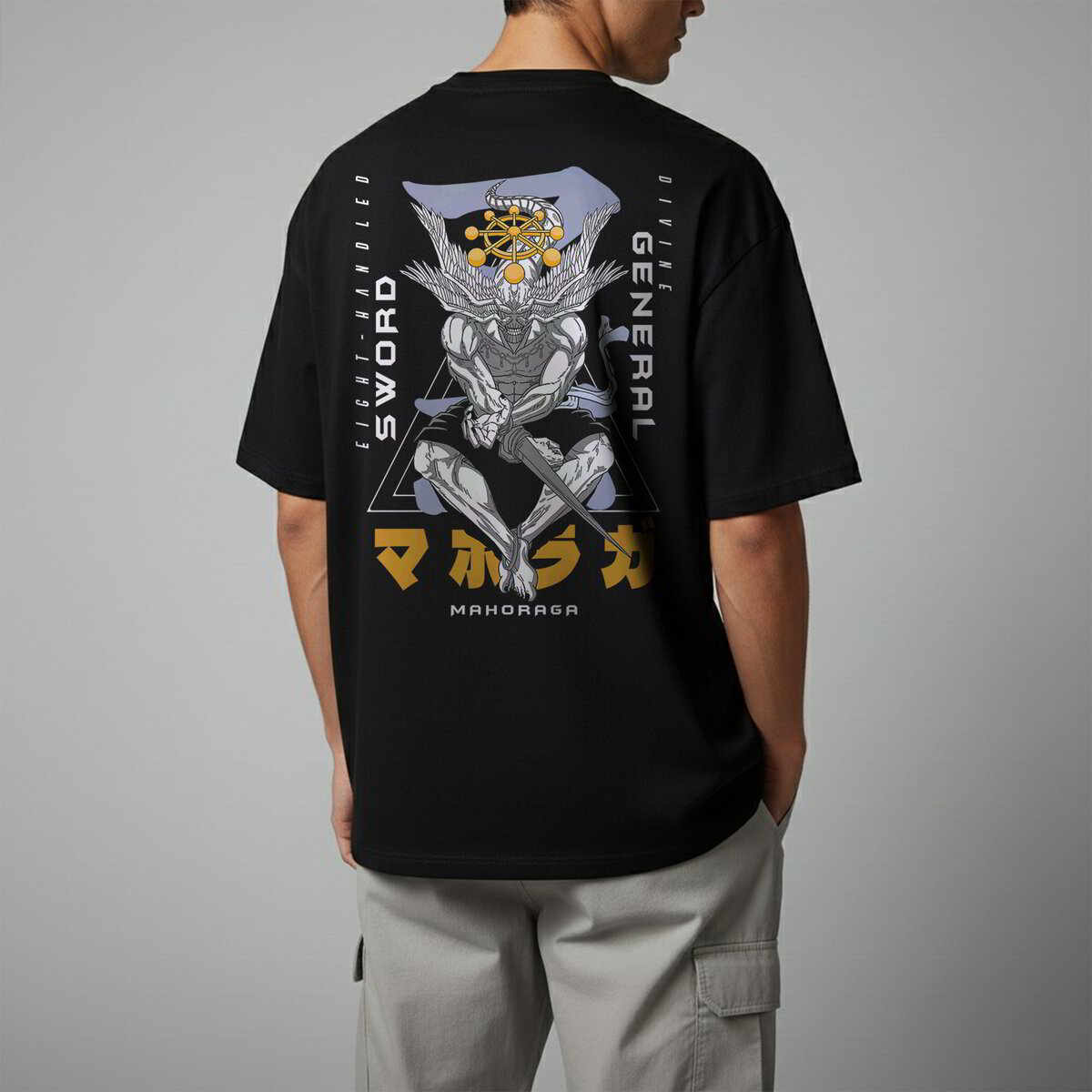 Oversize тениска Mahoraga – Divine General