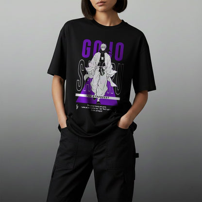 Oversize тениска Gojo – The Honored One