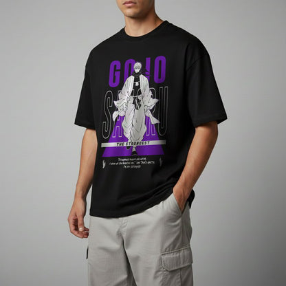 Oversize тениска Gojo – The Honored One