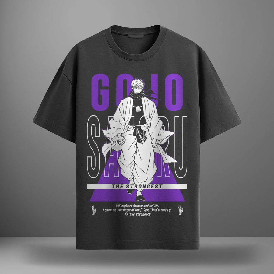 Oversize тениска Gojo – The Honored One