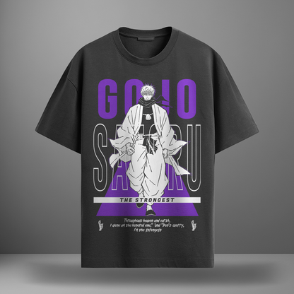 Oversize тениска Gojo – The Honored One