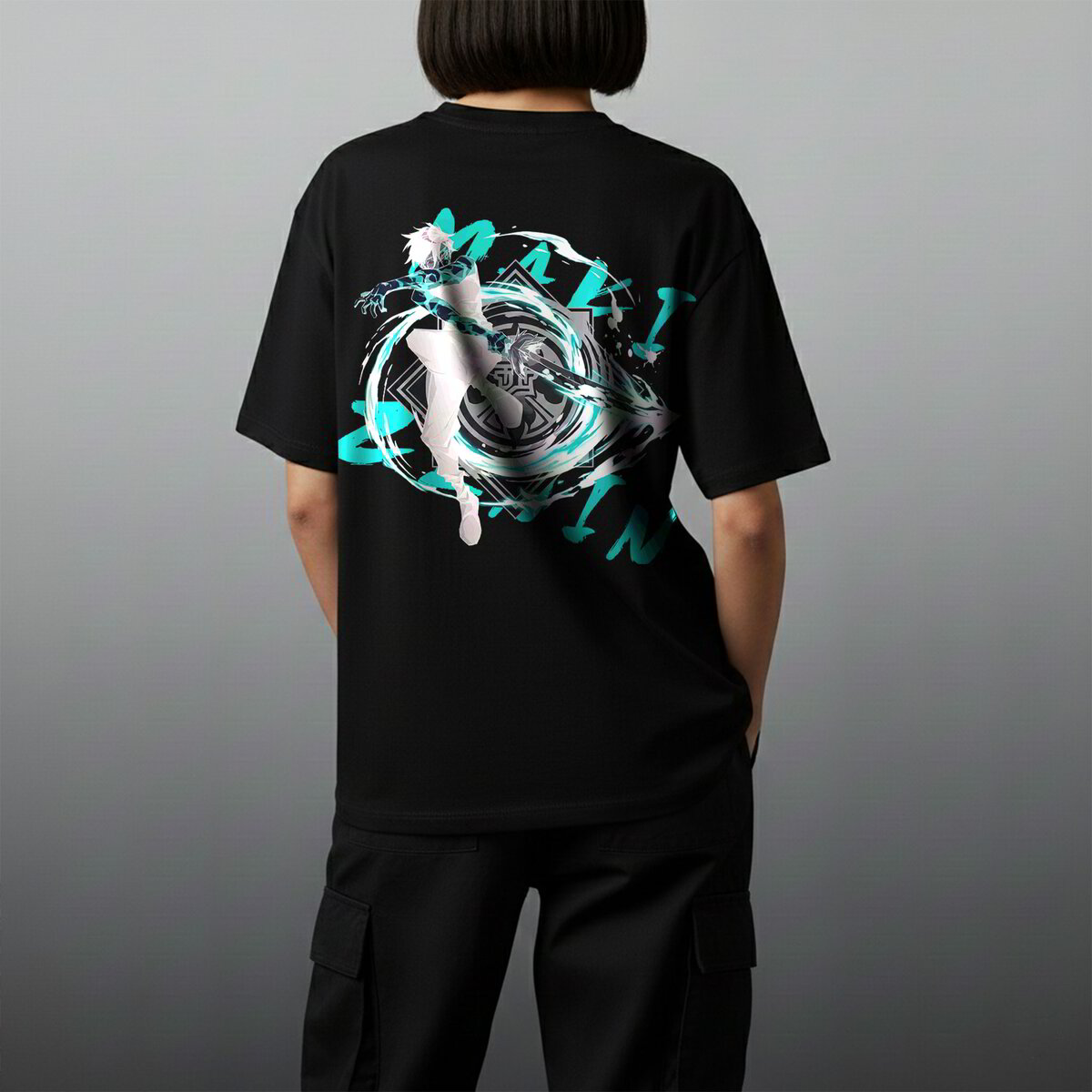 Oversize тениска Maki Zenin