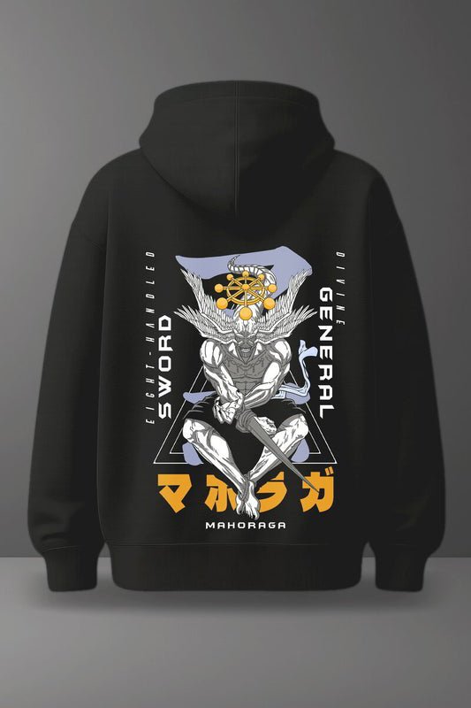Oversize суичър Mahoraga – Divine General