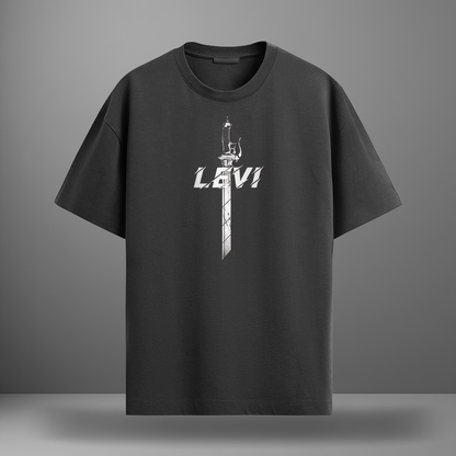 Oversize тениска Levi Ackerman – B&W
