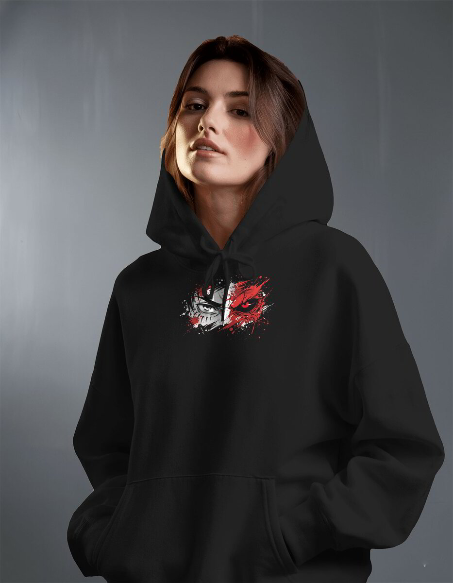 Oversize суичър Eren Yeager – Red