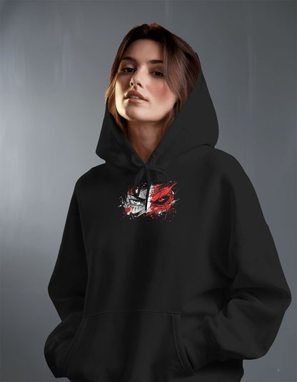 Oversize суичър Eren Yeager – Red