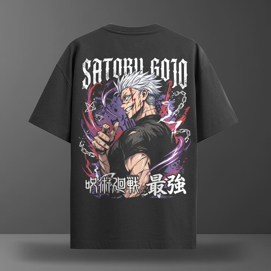 Oversize тениска Gojo Satoru