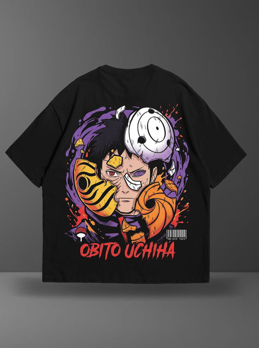 Oversize тениска Obito Uchiha