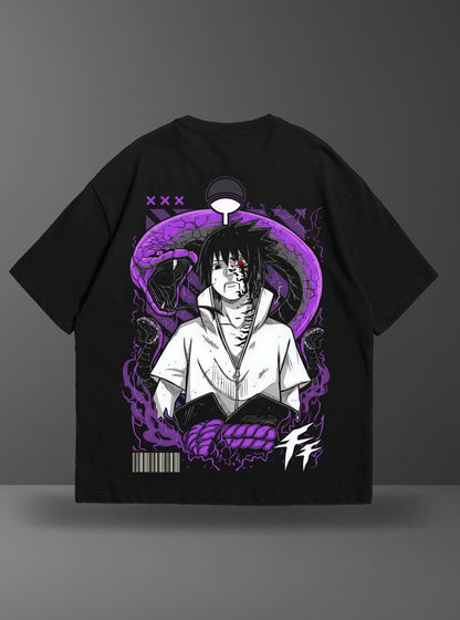 Oversize тениска Sasuke Uchiha